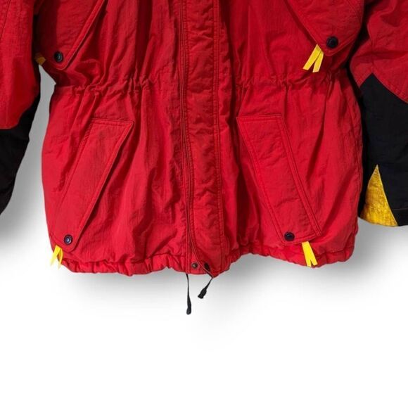 Vintage Marlboro Down Filled Puffer Jacket Full Zip Men's Size XL - Picture 6 of 12